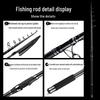 Enhanced Carbon Fiber Sea Fishing Rod Set - Super Hard, Long Casting Rod for Rock Fishing