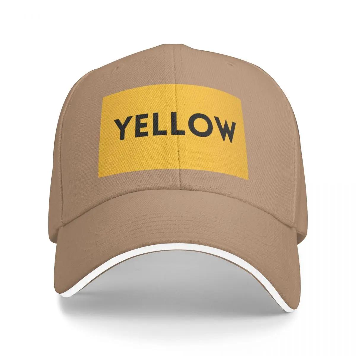 

Yellow Baseball Cap Hat Funny hats summer hat luxury woman cap Man Womens