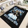 Tappeto con Stampa Leggenda Rapper Hip Hop Tappetino Antiscivolo per Pavimento Tappeto con Ritratto Vintage per Soggiorno Camera da Letto Decorazione Casa Regalo per Fan