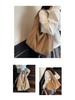 Women's Large Capacity Corduroy Tote Bag - Stylish Shoulder Bag for Students and Commuters