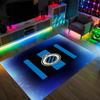 Club Brugge FC Design Covor de Catifea Cristal Confortabil Non?Covor imprimat antiderapant pentru dormitor, living, hol