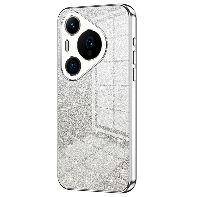 

Для Huawei Pura 70 Pro/Pura 70 Pro+ Гальванізований чохол для мобільного телефону Градієнтний блискучий чохол з ТПУ F