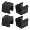 20pcs Pool Stick Clips Durable Pool Cue Rack Light Weight Black Billiards Cue Locating Clip Holder for Home Club