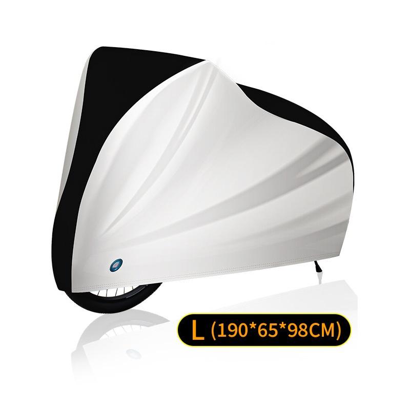 

Водонепроникний чохол для велосипеда з отвором для замка - захистить ваш велосипед від дощу, сонця та пилу - підходить для більшості велосипедів L