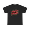 Daft Punk T-Shirt EDM Techo Tour Merch Konzert Grafik NEU!!! Unisex Schweres Baumwollmaterial