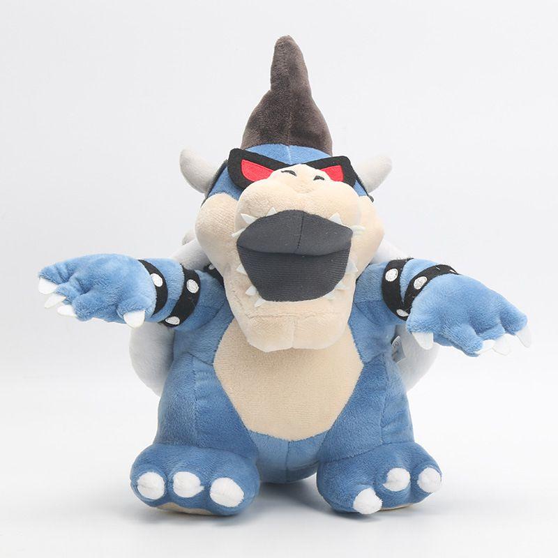 Adorable Super Mario Bros. Dark Bowser Koopa Bones Plush Toy Stuffed Animal Doll 11 28cm