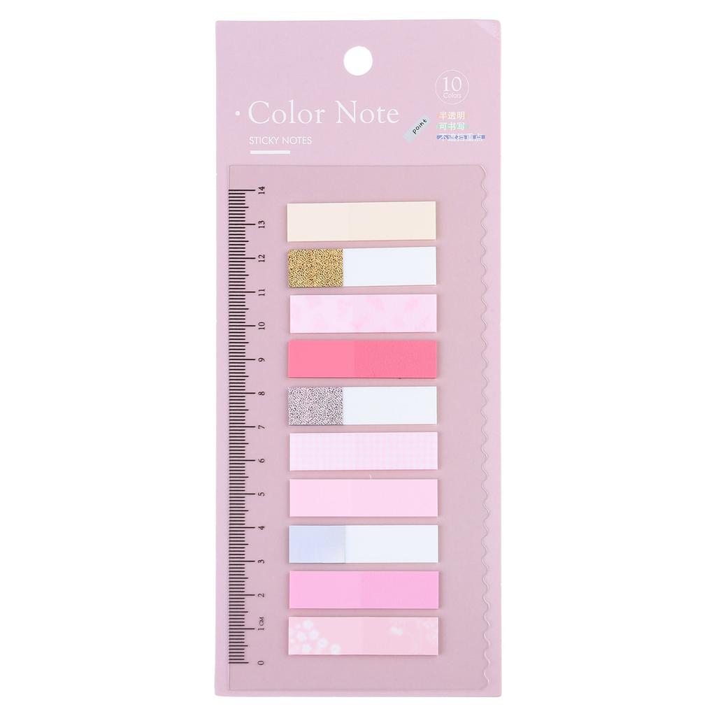 200Pcs Self Adhesive Index Stickers Waterproof Index Labels Sticky Notes Labels Book Page Marks Writable File Index Tabs