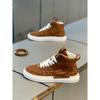 New leather casual and comfortable high-top shoes XS for autumn