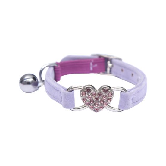 Yousheng Cat Collar Skin-friendly Adjustable Multi-color Safety Belt Pet Necklace Pet