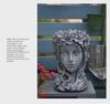 Creative Venus Sculpture Planter: European-Style Goddess Head for Garden, Courtyard, or Balcony Décor