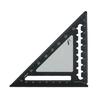 Triangle Ruler Aluminum Drafting Triangle Square Ruler 45/90 Degree Right Angled Woodworking Math Geometry Tool