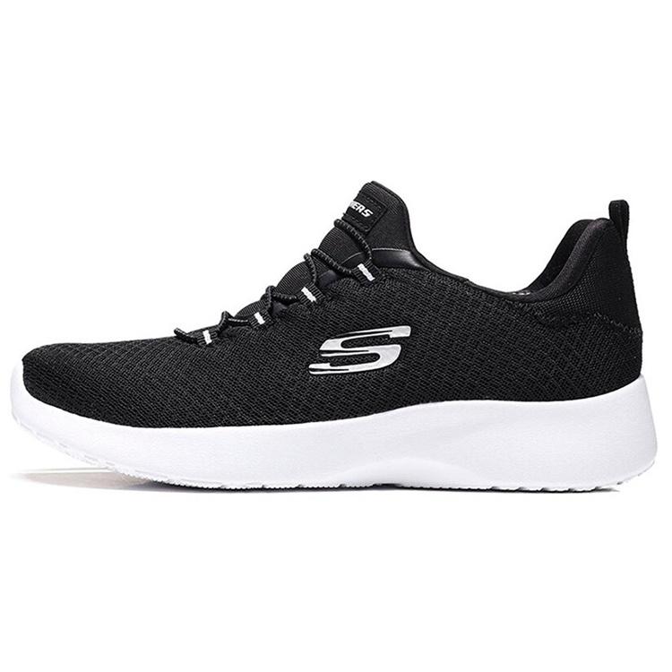 (WMNS) Skechers Dynamight Low-Top Black/White Women s 12119-BKW EU 36