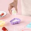 Molde de helado de silicona con tapa Uva Fresa Cohete Disco Fruta Fácil liberación DIY Pudín Jalea Hielo Lolly Maker Molde Suministros de cocina