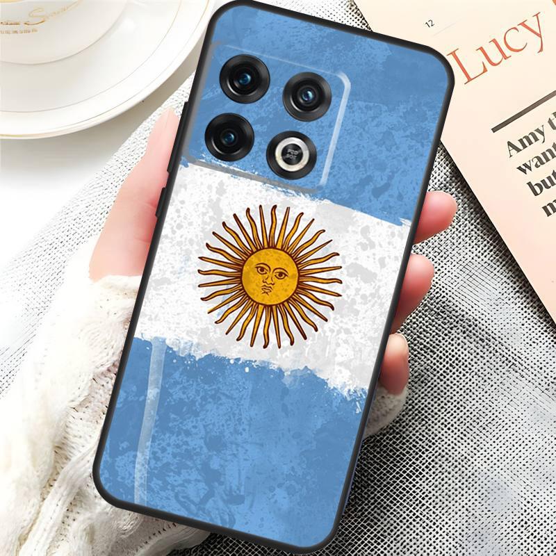 Argentina Flag Cover For OnePlus 13R 15 13 13T 12 12R 10T 11 10 Pro OnePlus Nord 5 CE 3 4 Lite N20 N30 Case