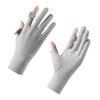Women's UV Protection Ice Silk Touchscreen Gloves for Outdoor Cycling and Driving - Non-slip, Lightweight, Summer Wear