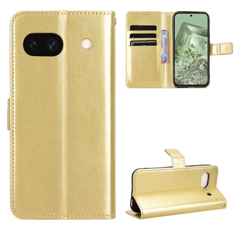 Kožené vyklápěcí pouzdro pro Google Pixel 8A 8 Pro 7A 7 6 6A Pro Ochranný kryt Peněženka Slot na karty Stojánek Nárazuvzdorný držák Business Ochranný kryt