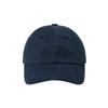 EMIS COTTON BRUSHED BALL CAP-NAVY