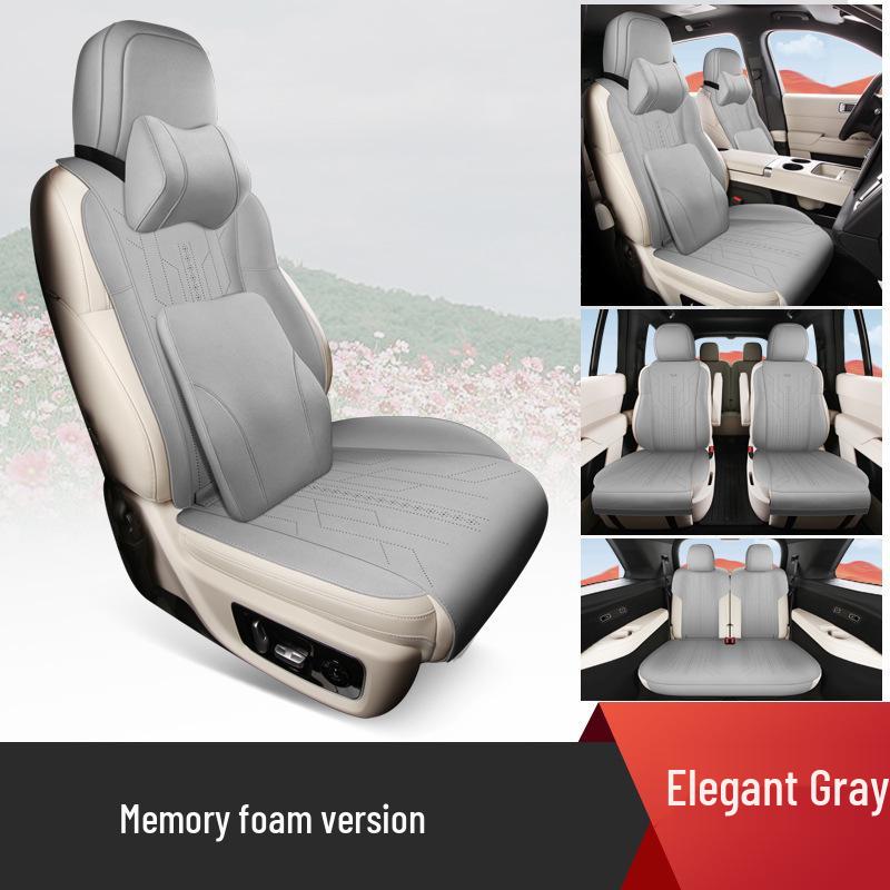 Universal Suede Car Seat Cushion for All Seasons - Car-Specific, Ideal for L8 Models