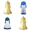 Howl's Moving Castle Sophie Zipper Back Long Sleeve Dress For Cosplay