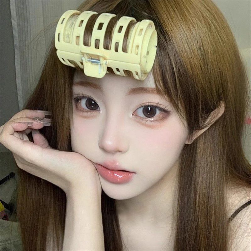1PCS French Air Inward Bangs Curler Hair Fluffy Clip Big Wave Fixed Artifact Curling Clip DIY Hairdressing Tool
