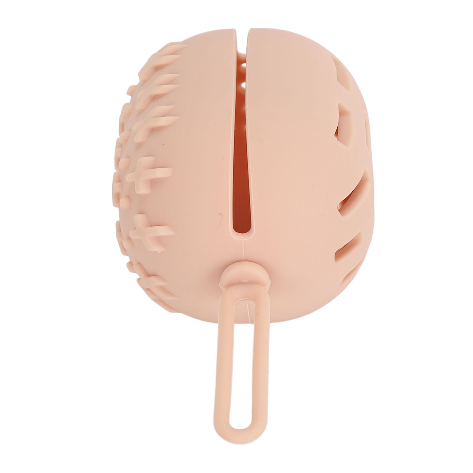 

Чехол для спонжа для макияжа, силиконовый полый дизайн, портативный держатель для хранения спонжа для пудры для дома хаки