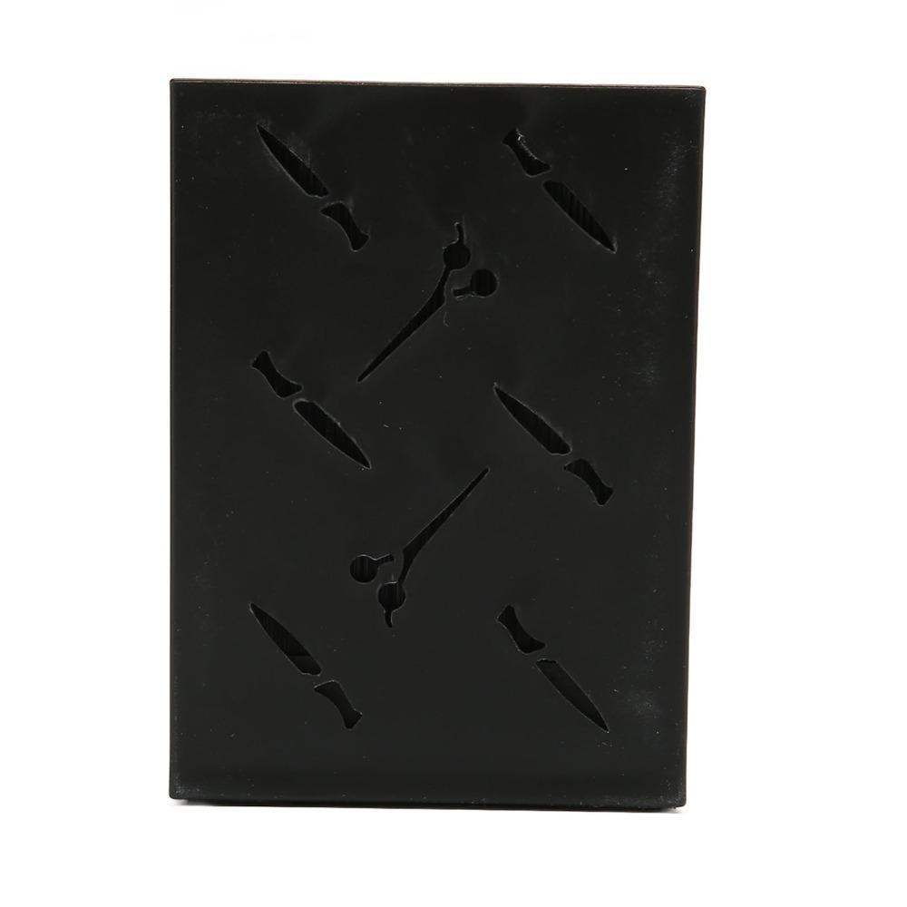 Hollow Design Scissors Storage Box Premium Barber Tools Organizer For Professional Salon