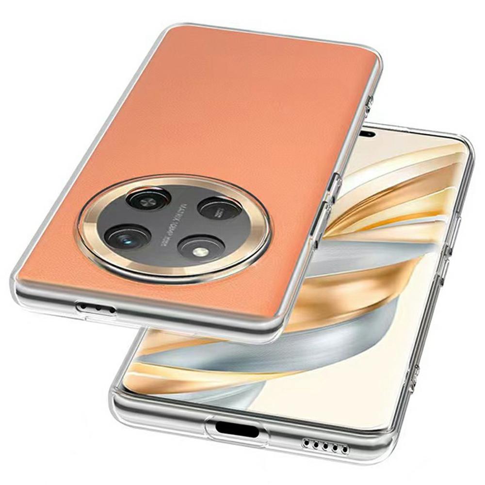 

For Honor X60 Pro 5G Clear Phone Case Ultra-Thin Flexible TPU Back Cover Style A