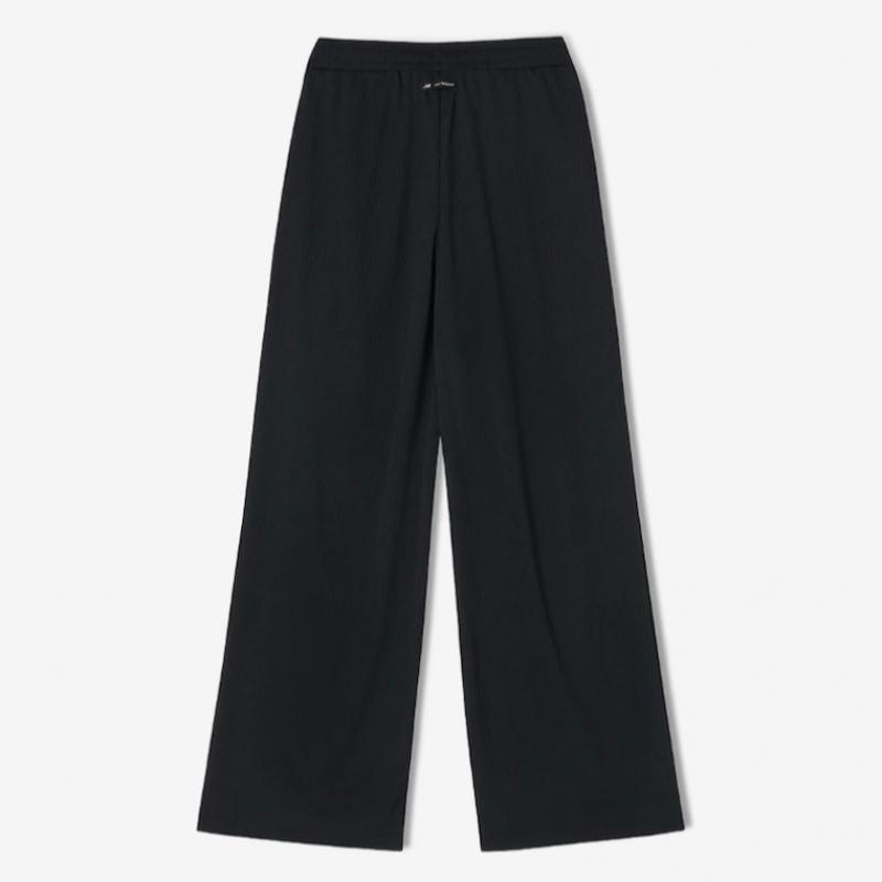 New Balance Light Ribbed Wide Pants Women B1 Nbmlf2w012 16 19