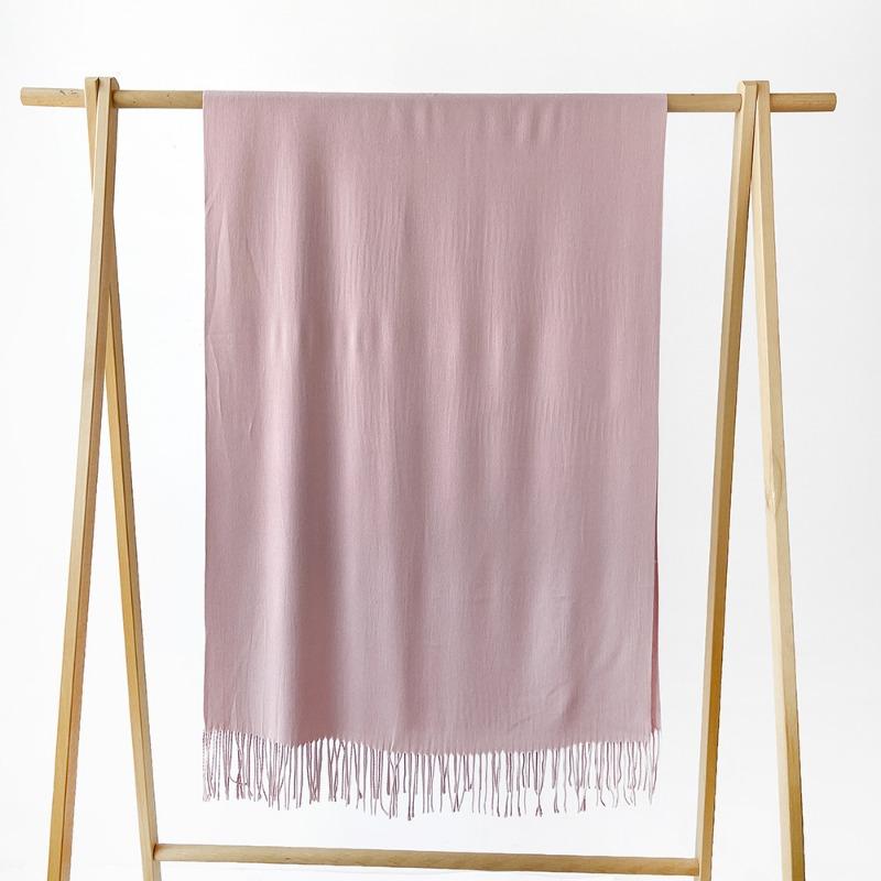 Autumn and winter new monochrome scarf cashmere scarf men and women couples scarf versatile shawl