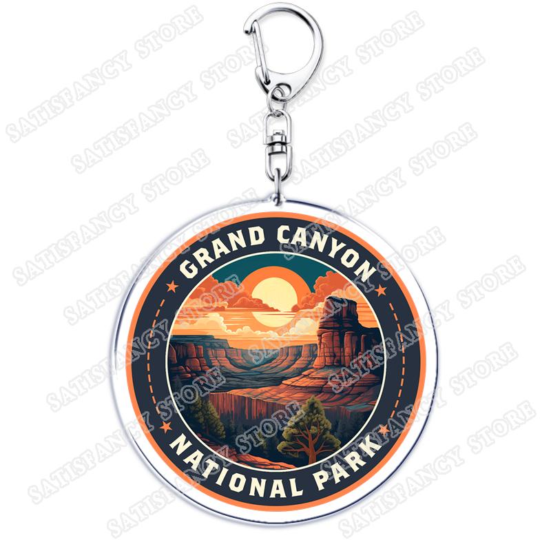 

Authentic Retro Americana Keychain for Accessories Vintage America American Jewelry Friends Fans Gifts