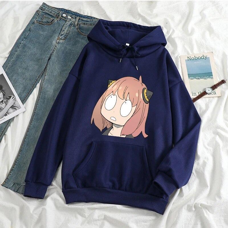 Spy X Family Anime Hoodie Kawaii Japan Unisexga Hoody Harajuku Mode Hoodies Frauen Unisex Herbst Winter Warm halten Sweatshirt