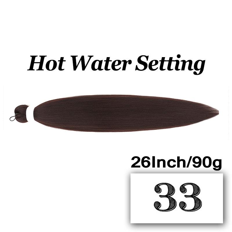 Braiding Hair Pre-stretched 26 Inch Hair Extensions for Afro Crochet Braids Synthetic Hair DIY Purple Pink Peach Red Jumbo Braid