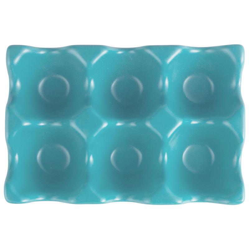 Creative Ceramic Egg Storage Tray - Household Tableware Holder