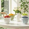 Detachable Drainage Basket 2 In 1 Fruit Washing Basket Portable Fruit Vegetable Basket  Household