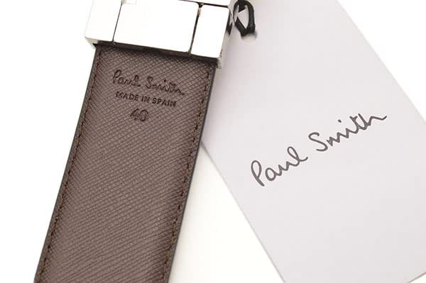 Paul Smith Reversible Leather Adjustable Men's Belt, Size, Eps22s212, M1A-4437-BCUT, Black/Brown