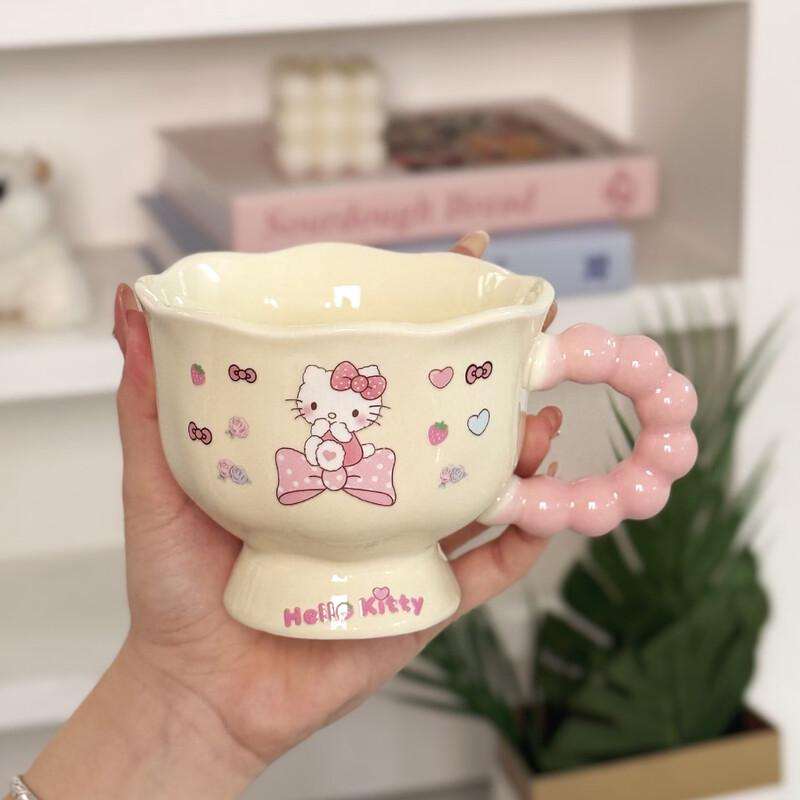 OLOEY Butterfly Cartoon Ceramic Mug