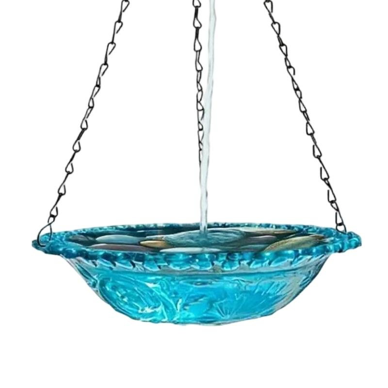 Outdoor Bird Waterer Hanging Bird Feeder with USB Power and Easy Installation for Garden Bird Enthusiasts