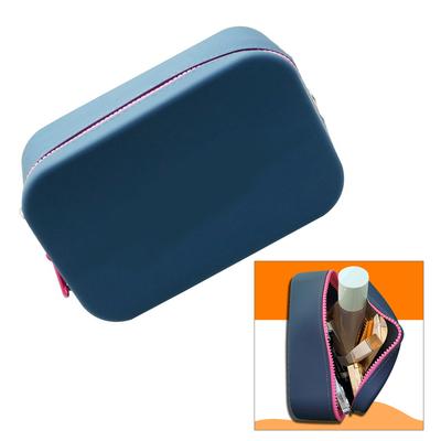 Spacious Silicone Travel Toiletry Bag Makeup Organizer Storage Handbag for Women and Girls