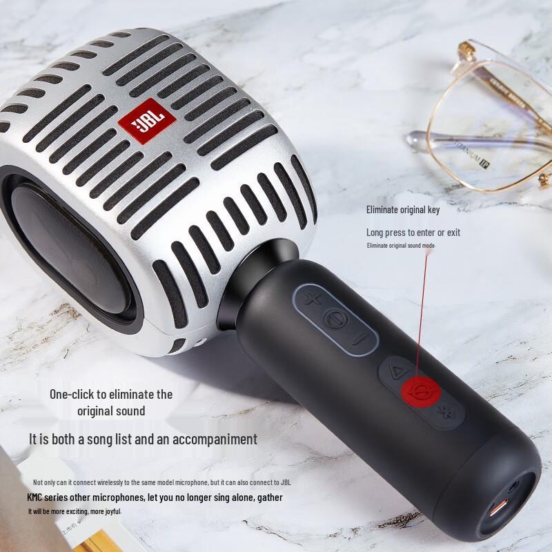 JBL KMC600 All-in-One Wireless Karaoke Microphone