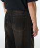 MUSINSA STANDARD Big Brush Wide Corduroy Pants [Rusty Dark Grey]