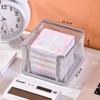 Metal Desktop Note Box Portable Storage Box New Mesh Cube Box