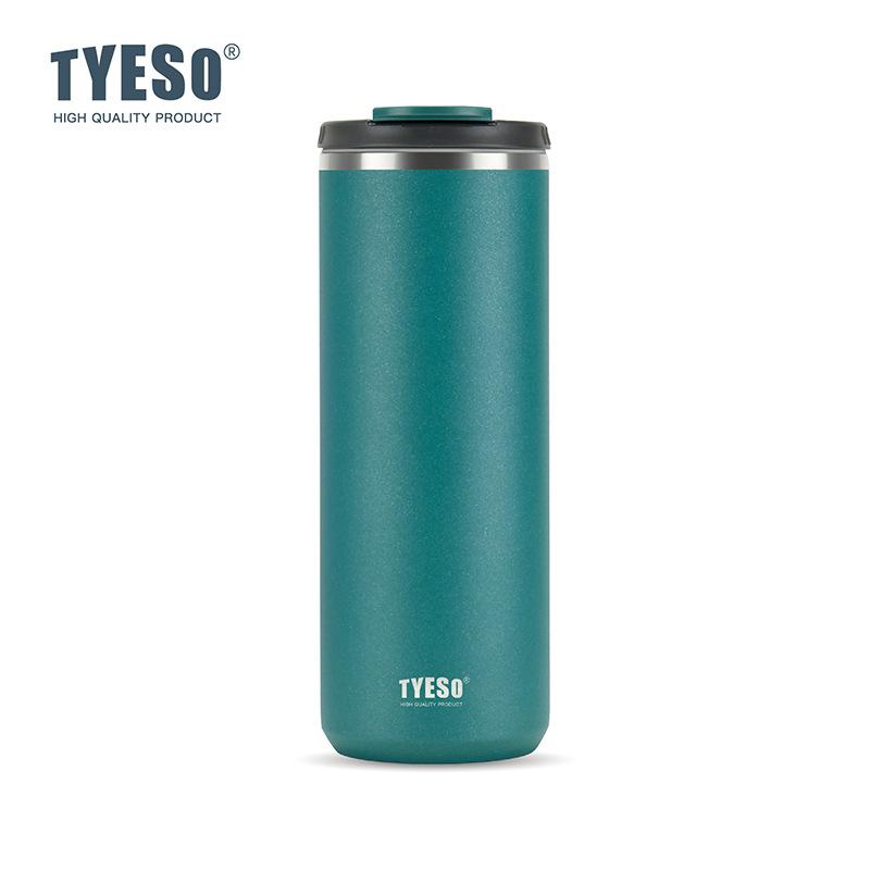 TYESO 600ML Stainless Steel Thermos Bottle Keeps Cold and Heat Thermal Mug Travel Insulated Cup Outdoor Sport Vacuum Flask