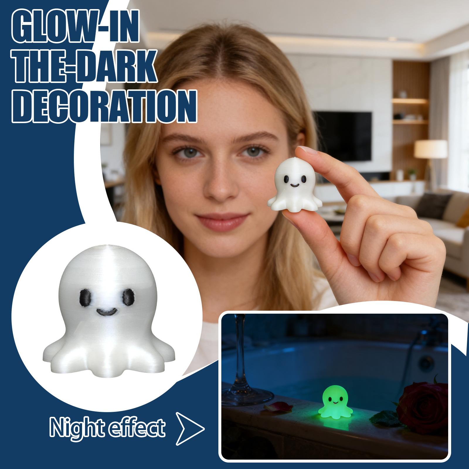 Creative And Trendy  Toilet Screw Decor With Glow-in-the-Dark Feature One Size белый