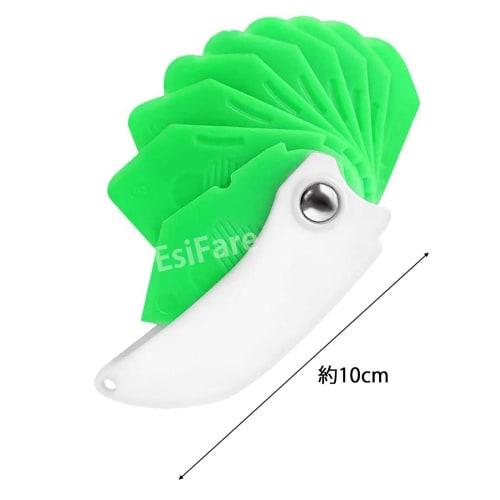 EsiFare 9-in-1 Caulking Spatula, Adjustable Angle, Convenient, Foldable, Durable, for Homeowners and Professionals, Kitchen, Bathroom, Door, Window, A