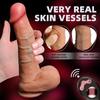 Heating Realistic Thrusting Dildo Vibrator For Woman Soft Huge Big Dick Penis G Spot Vagina Anus Masturbator Sex Toy For Adult
