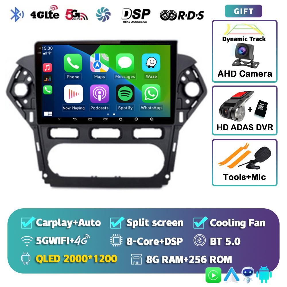 Android 14 Carplay For Ford Mondeo 4 2010 2011 2012 213 2014 Car Radio Multimedia Video Player Navigation Stereo GPS 2din Audio