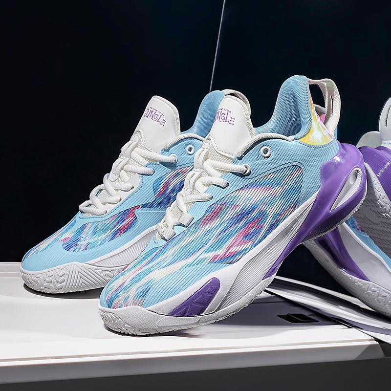 Men's and Women's Cushioning, Rebound, Stable Support, Non-Slip and Wear-Resistant Professional Basketball Shoes