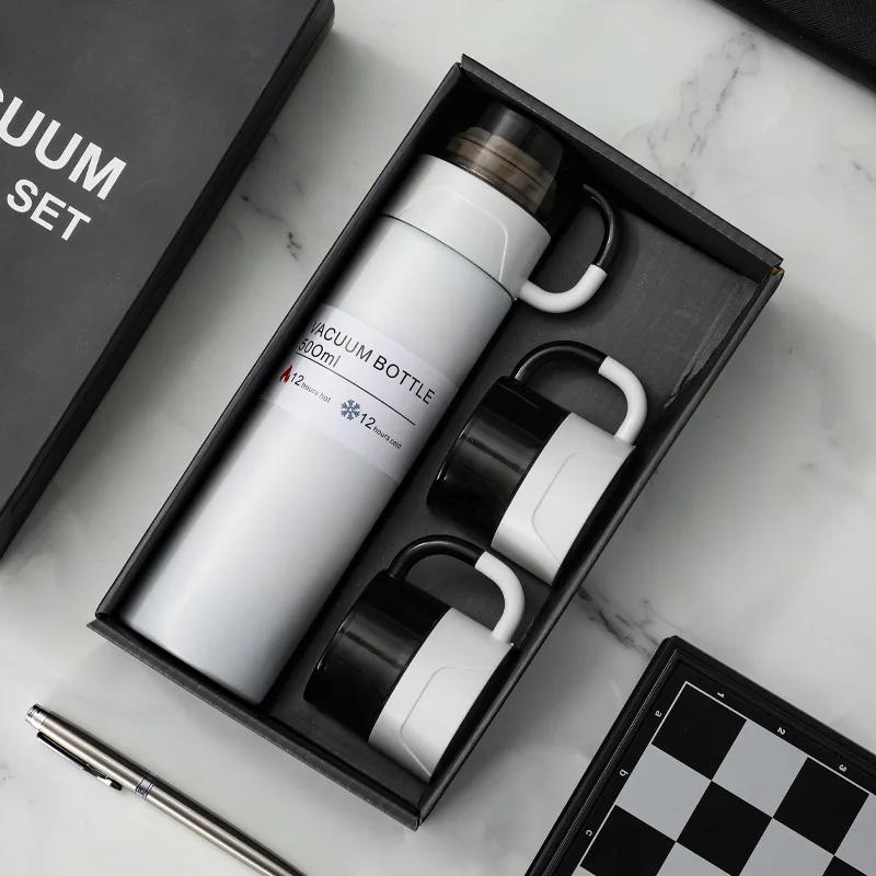 500ml High End Business Gift Set Insulated Bottle 304 Stainless Steel Thermos BottleTea Brewing Companion Hand Gift Water Cup
