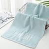 Embriodered Letters Face Towel Pure Cotton Soft Rectangle Towels Good Absorption Simple Creative Kids Adults for Home Bathroom