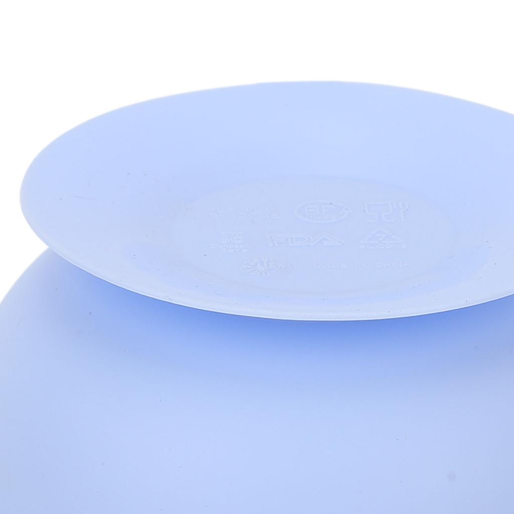 Silikonowa miska z ssaniem, odporna na wysokie temperatury, zapobiegająca obracaniu się dla dzieci w podeszłym wieku